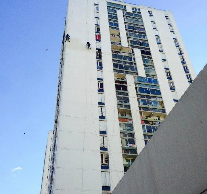 Imperméabilisation d’une façade de grande hauteur